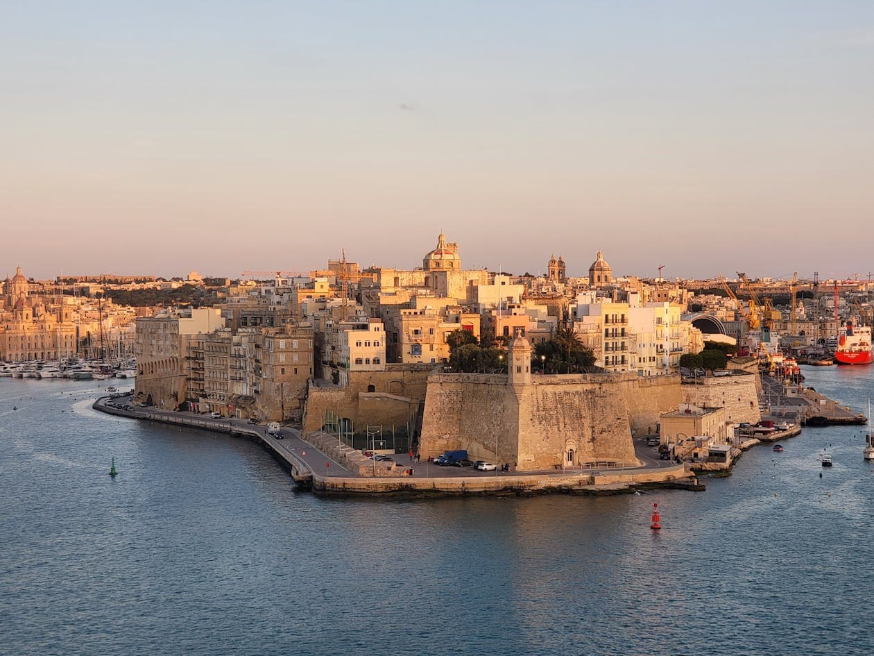 Valletta golden hour